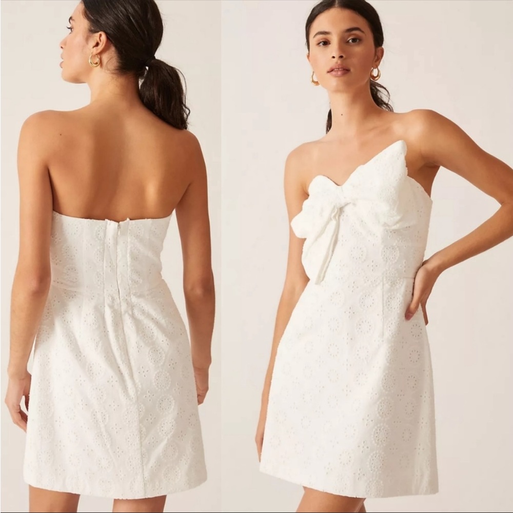 Anthropologie Hutch Evelet Bow-tie min dress NWT
